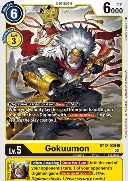 Gokuumon (BT12-039) - Across Time