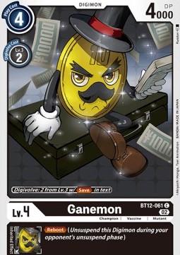 Ganemon (BT12-061) - Across Time