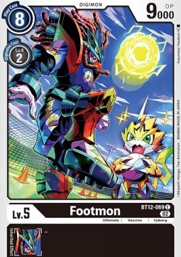 Footmon (BT12-069) - Across Time