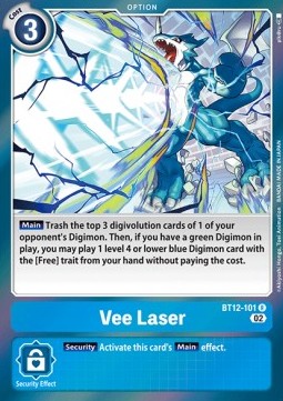 Vee Laser (BT12-101) - Across Time