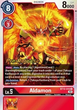 Aldamon (BT12-015) - Promos: Across Time