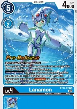 Lanamon (BT12-024) - Promos: Across Time