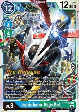 Imperialdramon: Dragon Mode (BT12-030) - Promos: Across Time