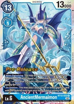 AncientMermaimon (BT12-032) - Promos: Across Time
