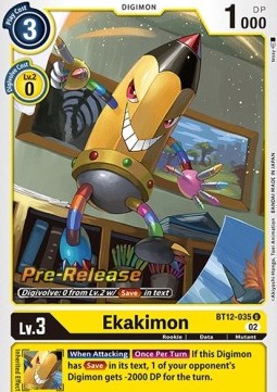 Ekakimon (BT12-035) - Promos: Across Time
