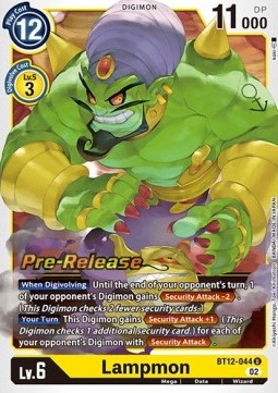 Lampmon (BT12-044) - Promos: Across Time