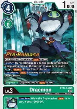 Dracmon (BT12-048) - Promos: Across Time