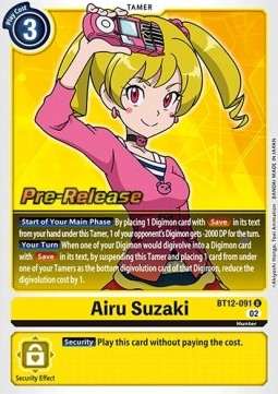 Airu Suzaki (BT12-091) - Promos: Across Time