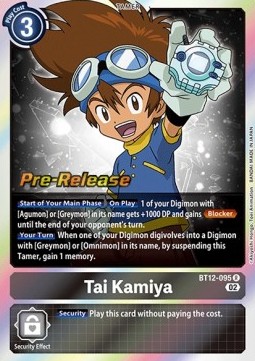 Tai Kamiya (BT12-095) - Promos: Across Time