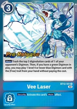 Vee Laser (BT12-101) - Promos: Across Time