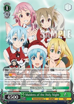 Maidens of the Holy Night (V.1 - Rare) - Animation Sword Art Online 10th Anniversary