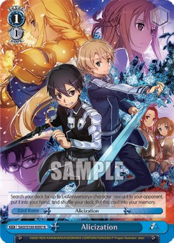 Alicization (V.1 - Rare) - Animation Sword Art Online 10th Anniversary
