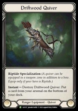 Driftwood Quiver (Cold Foil) - LGS Promos