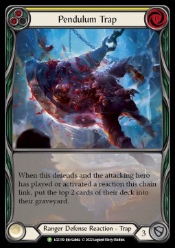 Pendulum Trap (Extended Art Rainbow Foil) - LGS Promos