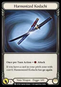 Harmonized Kodachi // Bloodrot Pox (Regular) - Outsiders