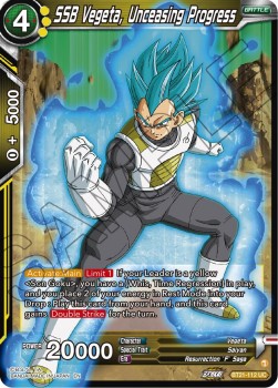 SSB Vegeta, Unceasing Progress - Wild Resurgence