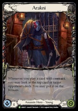 Arakni (Cold Foil) - Hero Promos