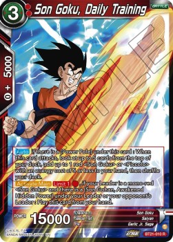 Son Goku, Daily Training - Wild Resurgence