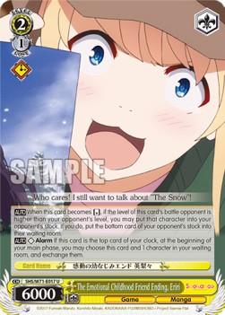 The Emotional Childhood Friend Ending, Eriri - Saekano: How to Raise a Boring Girlfriend. flat
