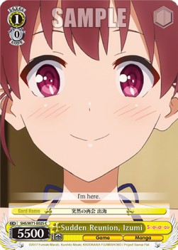 Sudden Reunion, Izumi - Saekano: How to Raise a Boring Girlfriend. flat