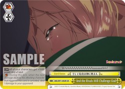 And the Rivals Will Challenge God (V.1 - Climax Rare) - Saekano: How to Raise a Boring Girlfriend. flat