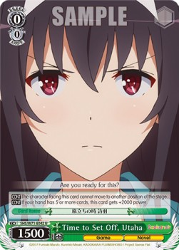Time to Set Off, Utaha - Saekano: How to Raise a Boring Girlfriend. flat