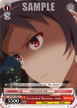 Overlooked Measures, Utaha - Saekano: How to Raise a Boring Girlfriend. flat