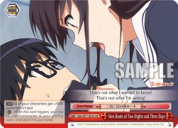 New Route of Two Nights and Three Days (V.1 - Climax Rare) - Saekano: How to Raise a Boring Girlfriend. flat