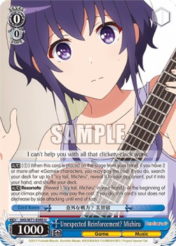 Unexpected Reinforcement? Michiru - Saekano: How to Raise a Boring Girlfriend. flat