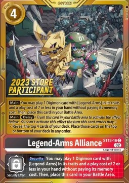 Legend-Arms Alliance (ST13-16) (V.1) - Championship 2023 Promos