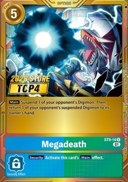 Megadeath (ST9-14) (V.2) - Championship 2023 Promos