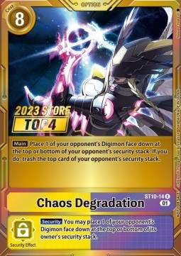 Chaos Degradation (ST10-14) (V.2) - Championship 2023 Promos