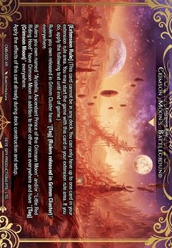 Crimson Moon's Battleground - Crimson Moon's Battleground