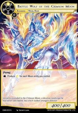 Battle Wolf of the Crimson Moon - Crimson Moon's Battleground