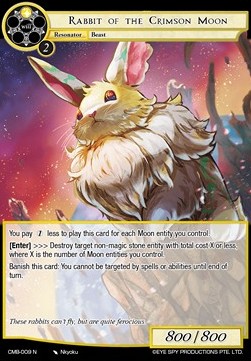 Rabbit of the Crimson Moon - Crimson Moon's Battleground