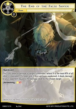 The End of the False Savior - Crimson Moon's Battleground