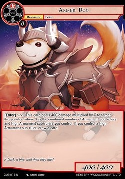Armed Dog - Crimson Moon's Battleground