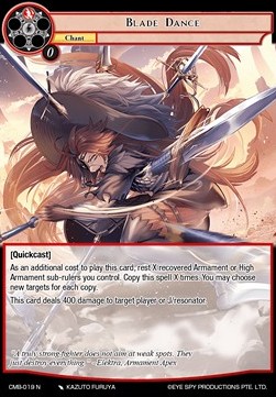 Blade Dance - Crimson Moon's Battleground
