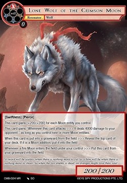 Lone Wolf of the Crimson Moon - Crimson Moon's Battleground