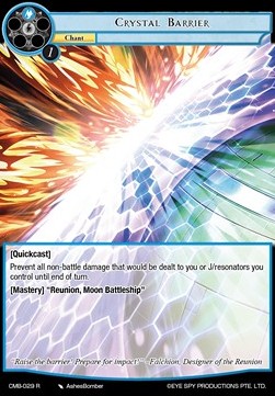 Crystal Barrier - Crimson Moon's Battleground