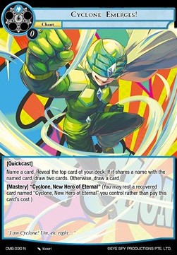Cyclone Emerges! - Crimson Moon's Battleground