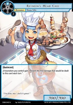 Reunion's Head Chef - Crimson Moon's Battleground