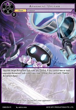 Armament Upgrade // Elektra: Horror Form (V.1 - Rare) - Crimson Moon's Battleground