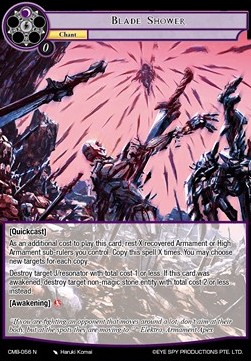 Blade Shower - Crimson Moon's Battleground