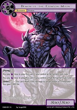 Demon of the Crimson Moon - Crimson Moon's Battleground