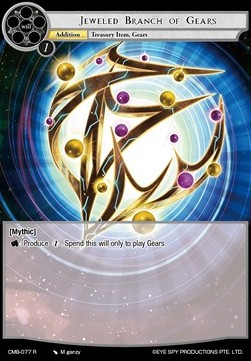 Jeweled Branch of Gears - Crimson Moon's Battleground