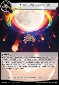 Moon Dust Revolution - Crimson Moon's Battleground