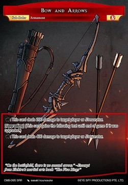 Bow and Arrows - Crimson Moon's Battleground