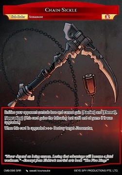 Chain-Sickle - Crimson Moon's Battleground