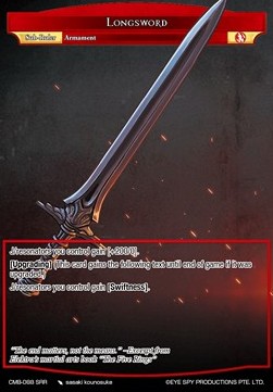 Longsword - Crimson Moon's Battleground